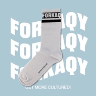 DR. MARTENS Forkaqy Logo Double Stripes Socks White - Dr. Socks Martens Martens Martens Martens Mart