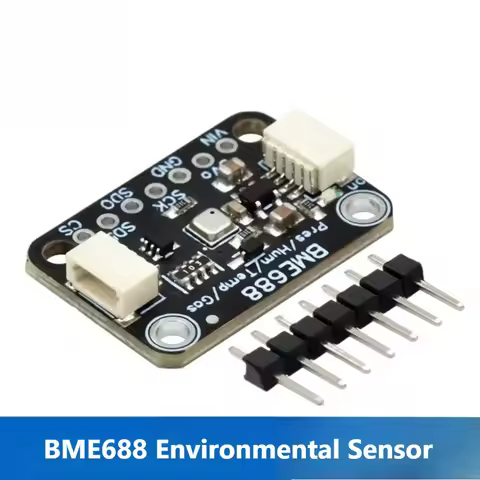 BME688 Sensor Module Temperature Humidity Pressure Gas AI Air Quality Monitor I2C SPI for Arduino ES