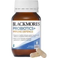 Blackmores Probiotics+ Immune Defence 30 Capsules