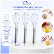 Stainless steel hand-held egg beater, hand-held egg beater, round egg beater GDAH88