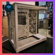 NZXT H6 Flow Mid Tower White ATX Gaming Desktop Case