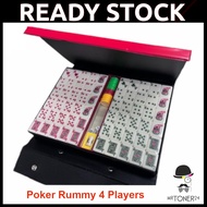 RM38 Poker Rummy Mahjong / Lami Poker 4 Players 4人拉米