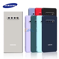 Official Casing Soft Liquid Silicone Case for Samsung Galaxy S8 S9 S10 Plus