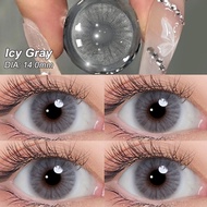 （🔥0.00~-8.00）Magister  Contact Lens Natural 14mm Contact Lenses QUEEN 1Pair=2Pcs  Colored Make up Po