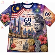 Malaysian Currency Collector Exclusive 69 Merdeka Complete RM1 RM10 RM20 RM100 RM500 Banknote And Co