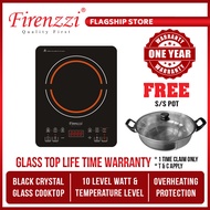 Firenzzi FRC-1011 XP Ceramic Cooker FREE Stainless Steel Pot (With Bubble Wrapping + Fragile Sticker