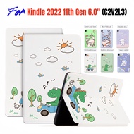 For Kindle 2022 11th Generation 6.0-inch Case Kindle C2V2L3 Ereader Protective Case Fashion Cute car