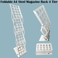 Foldable A4 Magazine Rack Exhibition Display Rack 可折叠A4 杂志架