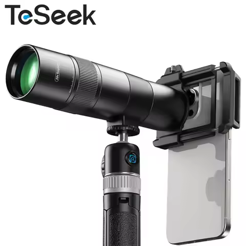TeSeek APL-T30X Professional Large Aperture 720MM 30X Telephoto Lens with JJ028 Tripod for APEXEL Mo