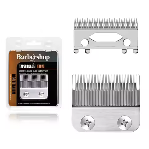 Professional Replacement Stainless Steel Clipper Blades for BaByliss PRO Barberology FX870/FXF880/FX