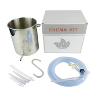Rinse Enema Bag Waist-Shaped Enema Barrel Enema Coffee Enema Barrel Enema Enema Device Stainless Ste