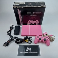 เครื่องเกม ps2 slim SCPH-77000 สีชมพู มือสอง(USED)เครื่องสวยมาก หายากสภาพสะสม PlayStation2 เครื่องps2 pink