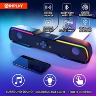 ♞INPLAY BS-100 Sound Bar Speaker With Bluetooth For Laptop Pc