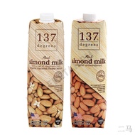☼~Ready Stock~ 137 Degrees Real Almond Milk 1L