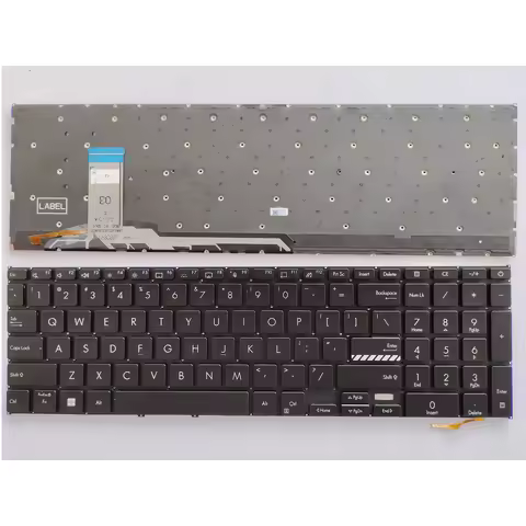 For ASUS Vivobook 17 X1702 X1702Z X1702ZA X1703 X1703ZA Keyboard US Backlit