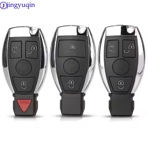 jingyuqin 2/3/4 B Keyless Entry Remote Car Key For Mercedes Benz Year 2000+ Supports Original NEC an