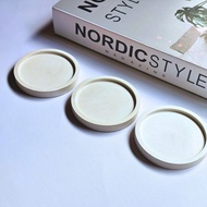 LILIN CUBLAKSUGENG coaster round round coaster concrete coaster candle coaster cement coaster photo 