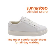 Sunnystep - Elevate Sneaker - White - Most Comfortable Walking Shoes