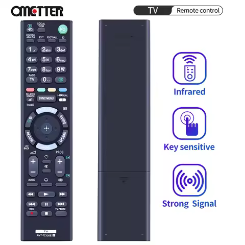 New RMT-TZ120E RMTTZ120E For Sony TV Remote Control 3D Football REC KDL-40R473A