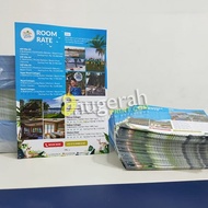 Flyer Brochure Printing - A6 Full Color 2-sided Art Paper Brochure Promotion Media - Custom