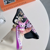 For Huawei Y5 2018 Y5 Prime Y5P Y6P Y6 2018 Y6 2018 Y5 Lite 2018 Prime 2018 Y6 2019 Y6 Pro 2019 Y6S Cute Kulomi Phone Case With Keychain and Doll