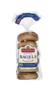 Toufayan Classic Bagel 567g (Product of USA)