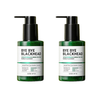 ซื้อหนึ่งรับฟรี SOME BY MI - Bye Bye Blackhead 30 Days Miracle Green Tea Tox Bubble Cleanser 120g ผลิตภัณฑ์ทำความสะอาดผิวหน้า