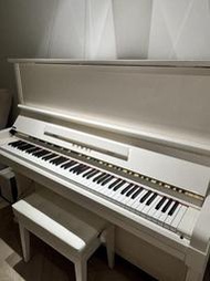 展品出清 Kawai K-60 白色鋼琴 保固5年【金聲樂器】