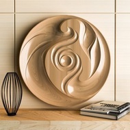 數碼 Round panel cnc router. Cnc files for wood. Cnc wood carving. Wall decor stl.