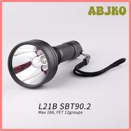 ABJKO Convoy SBT90.2 L21Bไฟฉาย21700น้ำหนักเบาระยะยาว QAMJI