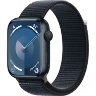 Apple - Watch Series 9 GPS 45mm 午夜暗色鋁金屬錶殼 智能手錶 配午夜暗色運動手環 MR9C3ZP/A 香港行貨