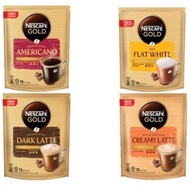 Nescafe Gold Assorted 3 in 1 / 2 in 1 Americano Flat White 15s Dark Latte Creamy Latte 12s sachets s