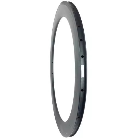 700c 60mm clincher road bike carbon rim 23mm wide 16 18 20 21 22 24 28 32 36 Holes UD 3K 12K matte g