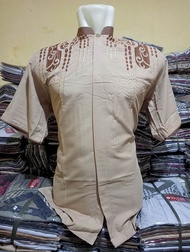 SS ARFAN ID-Koko pria bordir mewah-koko buat lebaran-baju Koko fashion pria-kemko model terbaru-koko