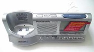 國際牌 Panasonic KX-TG2740 Cordless Phone 充電座 KX-TGA273,帶時間顯示 鬧鈴 可聽收音機 AM FM , 9 成新