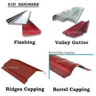 HIN PRE ORDER G30 Metal Roofing Flashing / Valley Gutter / Ridges Capping / Hip Capping / Barrel Cap