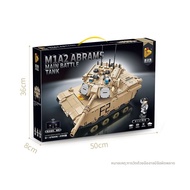 ชุดต่อเลโก้รถถัง Abrams M1A2 พร้อมรีโมทคอนโทรล