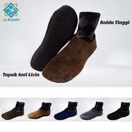 Kasut Tawaf Baldu Tinggi | Velvet Lembut | Stokin Tawaf Baldu Tinggi | Floor Socks | HAJI UMRAH