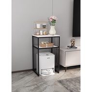 Slate storage shelf, light luxury side table, sofa, fish tank, companion robot, cabinet above the li