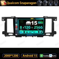 Android 15 Car Radio For Nissan Patrol (Y62) 2010-2019 2020 WIFI+4G 9/10 Inch BT 360 Camera Wireless