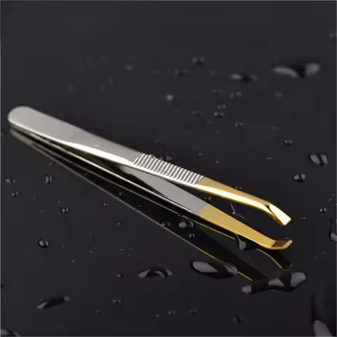 1/5PCS High Quality Make Up Tools Pince Epiler Eyebrow Tweezer Stainless Steel Slant Tip Eyes Tweeze