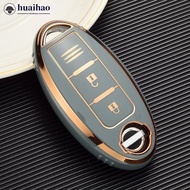 HUAIHAO TPU Car Remote Key Case Cover Shell Fob For Nissan 2022 Qashqai Juke J10 J11 X-Trail T32 T31