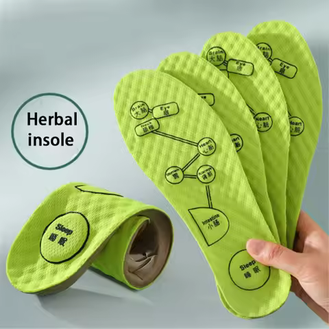 Foot Acupressure Insole Men Women Soft Breathable Sports Cushion Inserts Sweat-absorbing Deodorant I