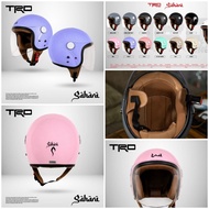 TRD CLASSIC SCHIJAB HELMET ALL SIZES - Quality HELMET with SNI DOT & FMVSS Certification Lightweight