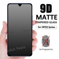 OPPOA38 No Fingerprint Matte Frosted Glass for Oppo A18 A38 A58 A78 A98 A57 4G 5G Screen Protector F