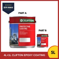 [KCC] 5Litre KCC Paint Korepox 509 Epoxy Floor Paint Coating 5L (Cat Lantai Simen Epoxy)