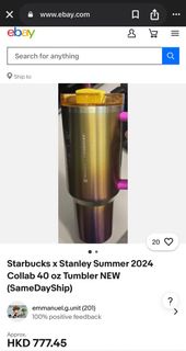 現貨❗️全新STANLEY & Starbucks保溫瓶40oz聖誕禮物