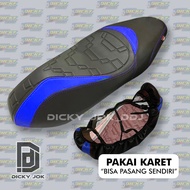 Cover Jok Seat Pelindung Jok Motor (Pakai Karet) Kusus Motor Honda Adv Vario160 Yamaha.