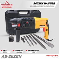 YUKIDO JAPAN MESIN BOBOK TEMBOK BETON MESIN BOR HAMMER ROTARY HAMMER 4 FUNGSI