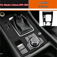 Car Styling Accessories Automobile gear panel decorative stickers For Mazda 6 Atenza 2019-2021